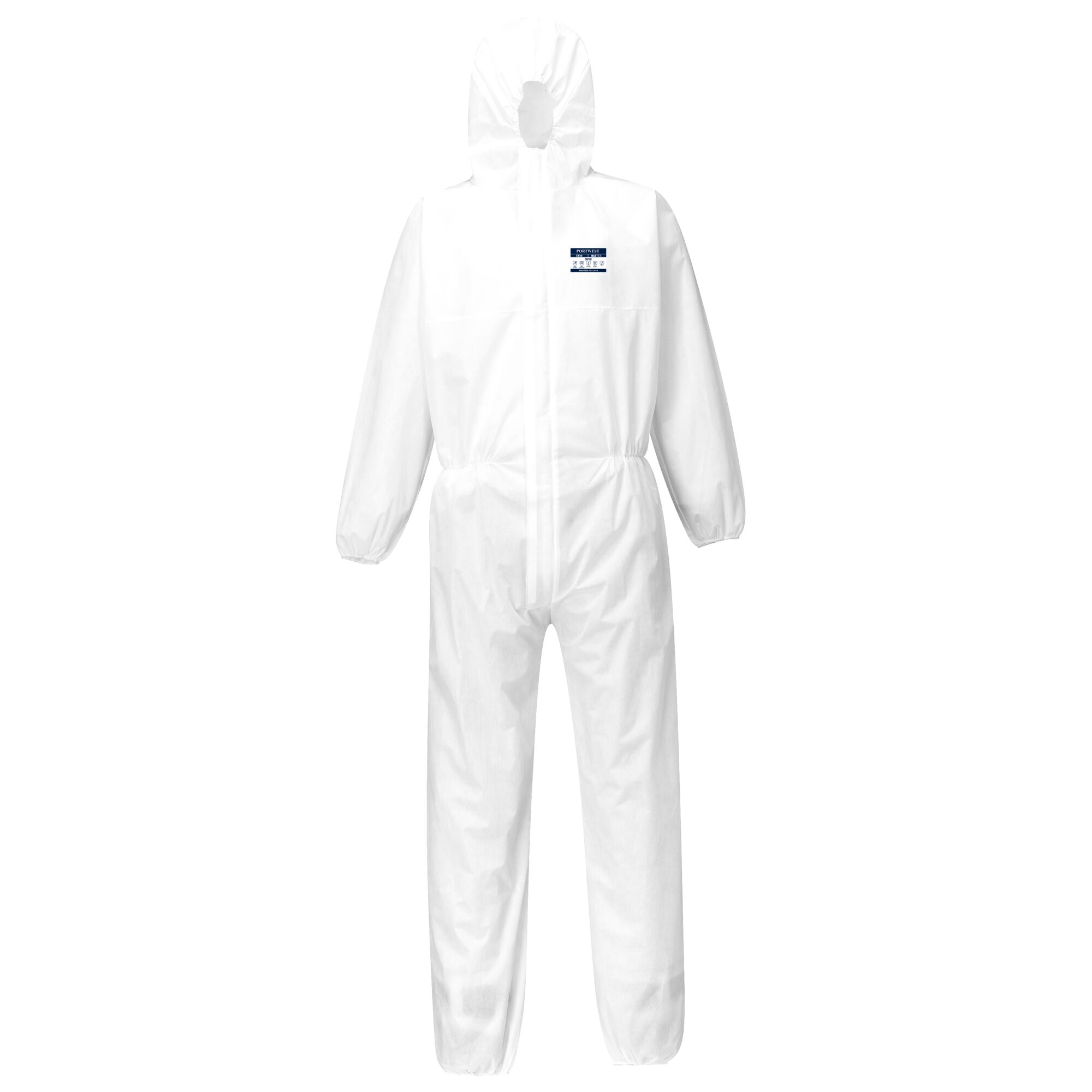 Portwest BizTex SMS Coverall Type 5/6, White